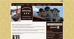 Desktop Screenshot of pensiuneaoficial.com