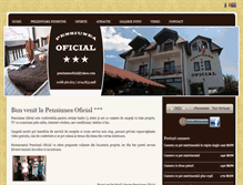 Tablet Screenshot of pensiuneaoficial.com
